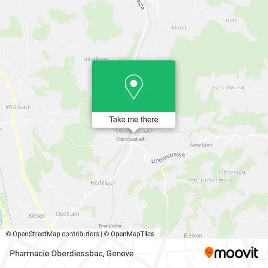 Pharmacie Oberdiessbac map
