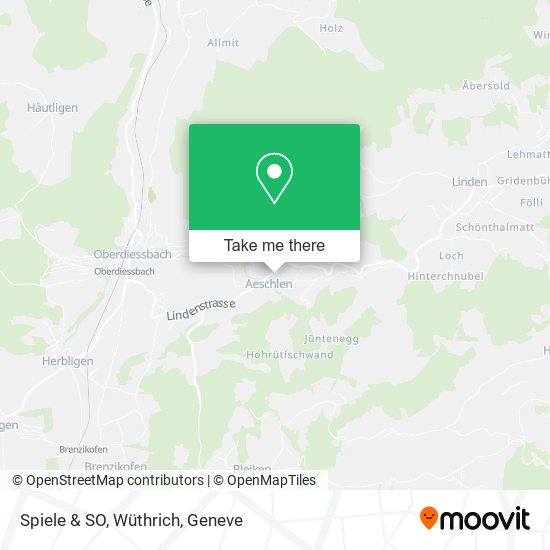 Spiele & SO, Wüthrich map