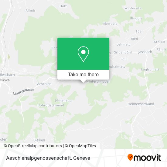 Aeschlenalpgenossenschaft map