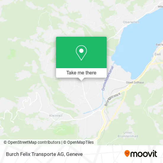 Burch Felix Transporte AG map