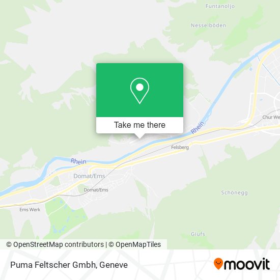Puma Feltscher Gmbh map