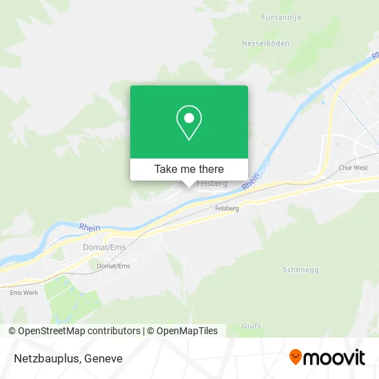 Netzbauplus map