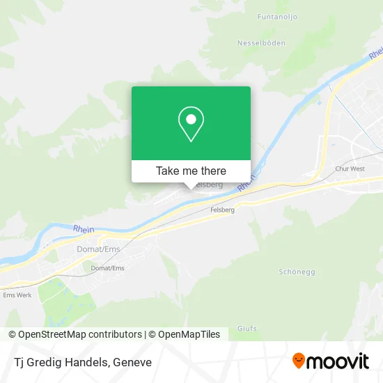 Tj Gredig Handels map