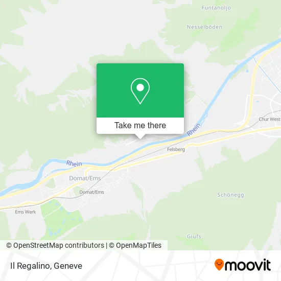 Il Regalino map