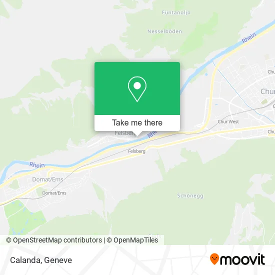 Calanda map