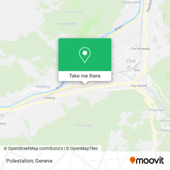 Polestation map
