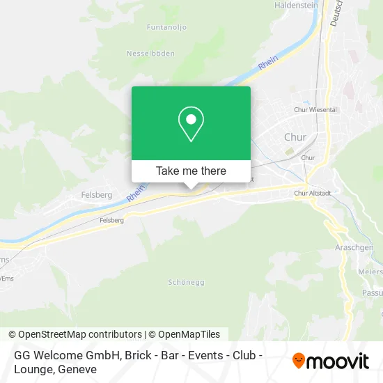 GG Welcome GmbH, Brick - Bar - Events - Club - Lounge map