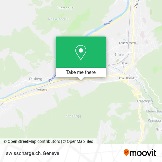 swisscharge.ch map