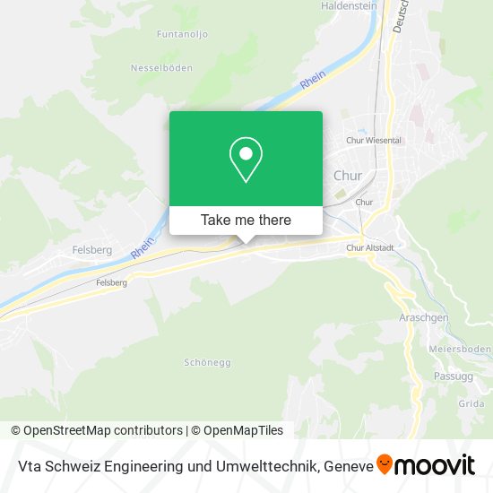 Vta Schweiz Engineering und Umwelttechnik map