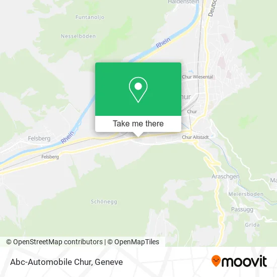 Abc-Automobile Chur map