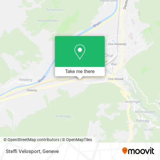 Steffi Velosport map