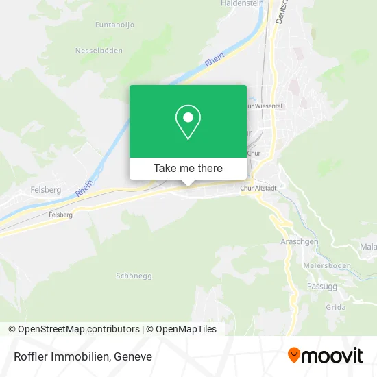 Roffler Immobilien map