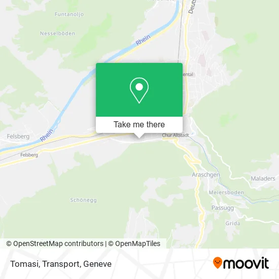 Tomasi, Transport map