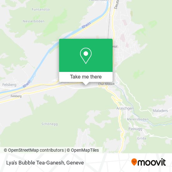 Lya's Bubble Tea-Ganesh map