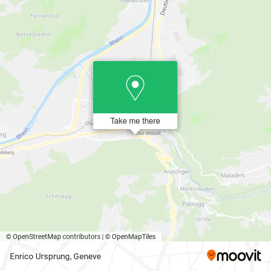 Enrico Ursprung map