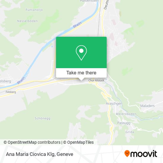 Ana Maria Ciovica Klg map