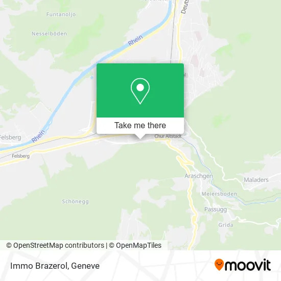 Immo Brazerol map