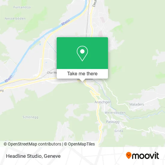 Headline Studio map