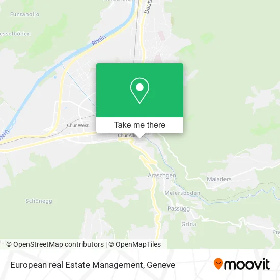 European real Estate Management map