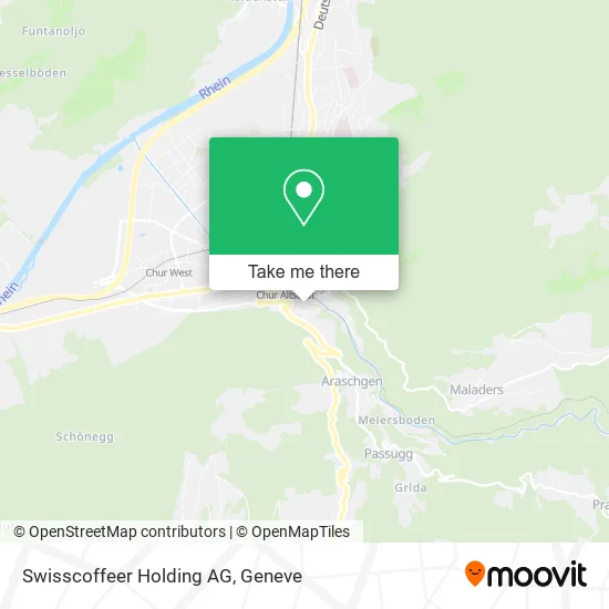 Swisscoffeer Holding AG map
