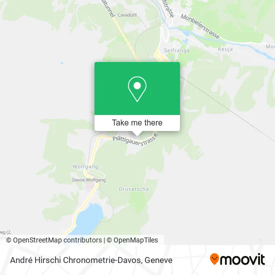 André Hirschi Chronometrie-Davos map