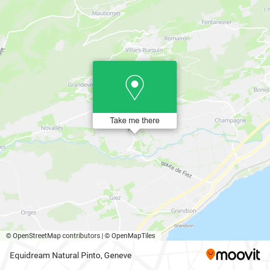 Equidream Natural Pinto map