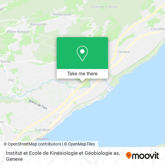 Institut et Ecole de Kinésiologie et Géobiologie as map