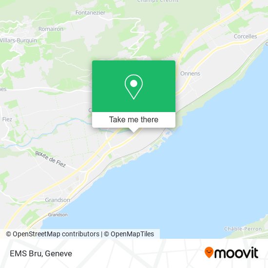 EMS Bru map