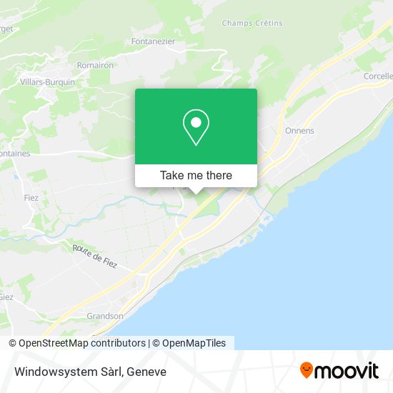 Windowsystem Sàrl map