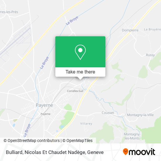 Bulliard, Nicolas Et Chaudet Nadège map