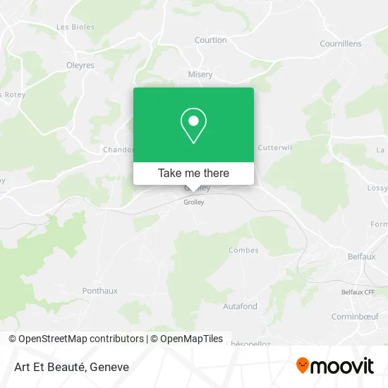 Art Et Beauté map