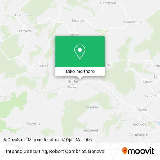 Intenso Consulting, Robert Combriat map