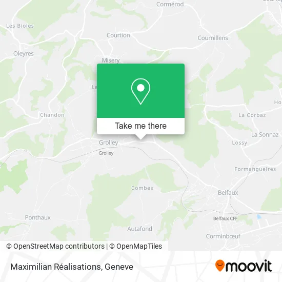 Maximilian Réalisations map