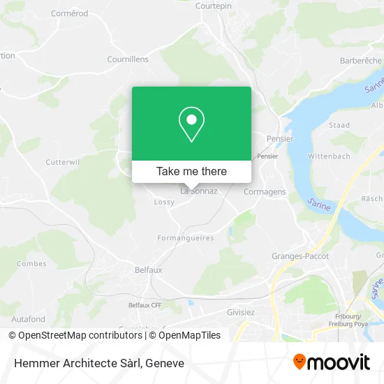 Hemmer Architecte Sàrl map
