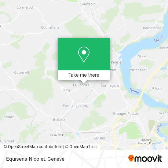 Equisens-Nicolet map