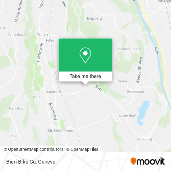 Bieri Bike Ca map