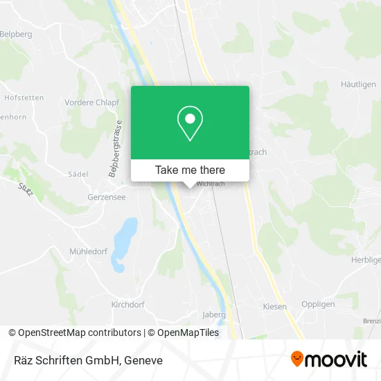 Räz Schriften GmbH map