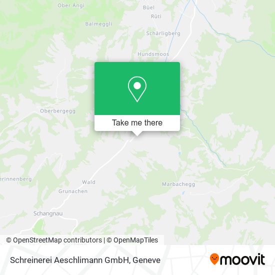 Schreinerei Aeschlimann GmbH map