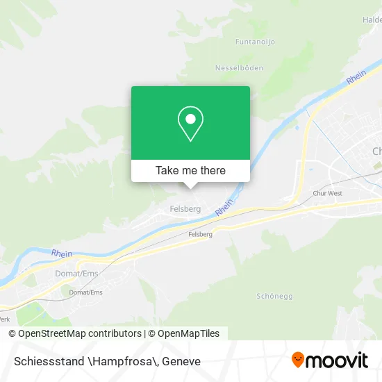 Schiessstand \Hampfrosa\ map