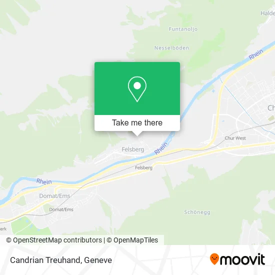Candrian Treuhand map