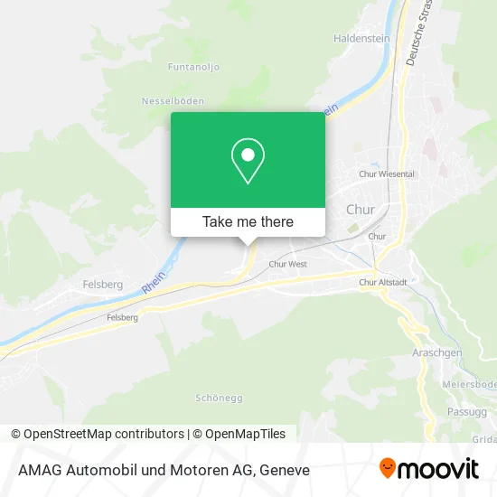 AMAG Automobil und Motoren AG map