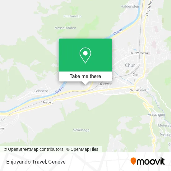 Enjoyando Travel map