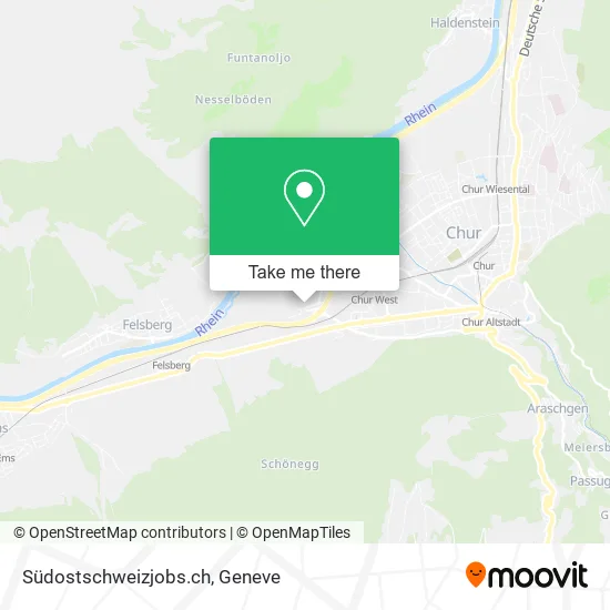 Südostschweizjobs.ch map