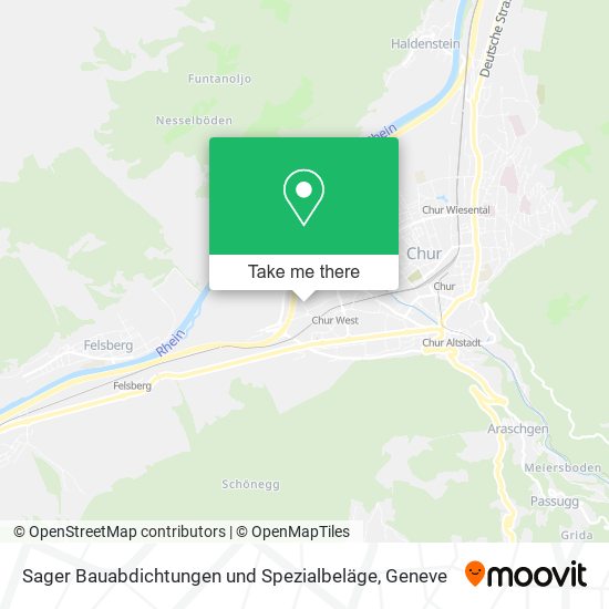Sager Bauabdichtungen und Spezialbeläge map