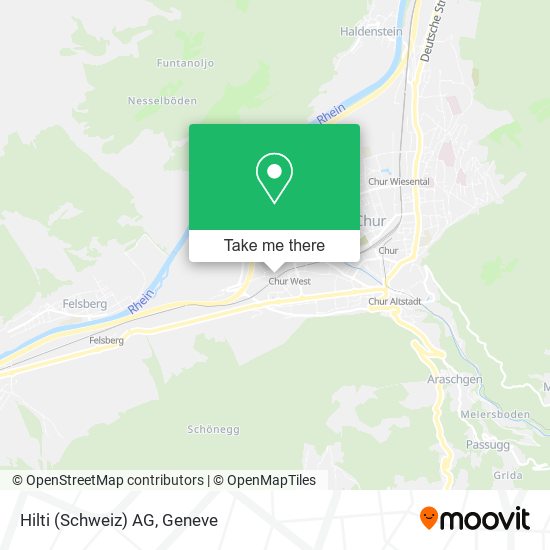 Hilti (Schweiz) AG map