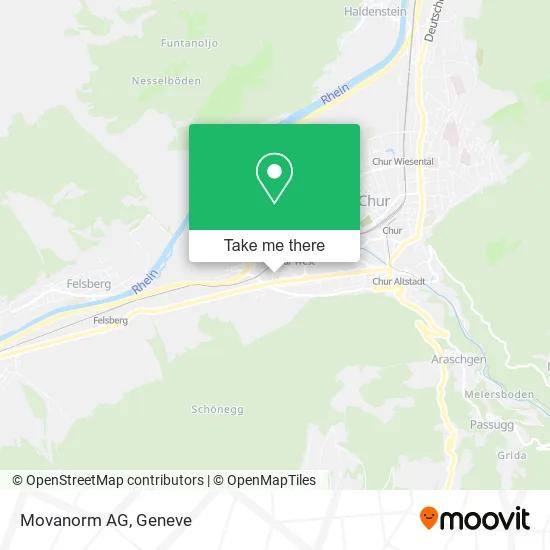 Movanorm AG map