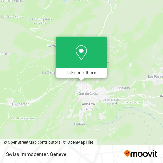 Swiss Immocenter map