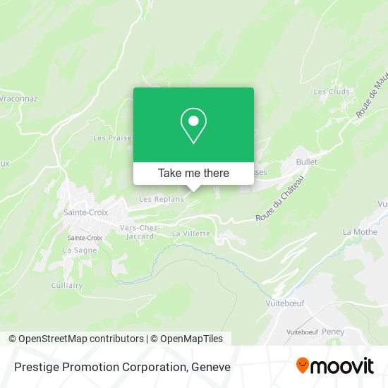 Prestige Promotion Corporation map