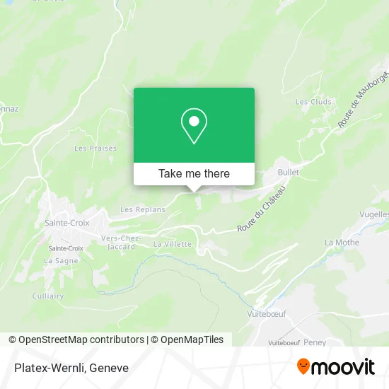 Platex-Wernli map