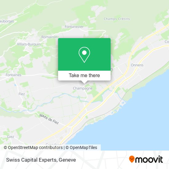 Swiss Capital Experts map